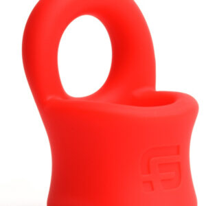 Ballstretcher Baller Ring 32 mm - Hauteur 35 mm Rouge