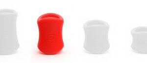 Ballstretcher Ergo Balls Hauteur 50 mm Rouge