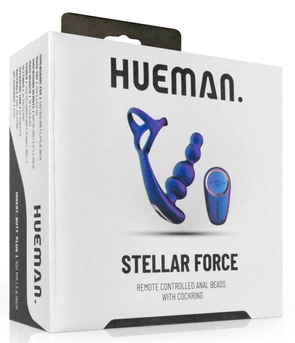 Ballstretcher Plug vibrant Stellar Force 10 x 3.4cm – Image 2