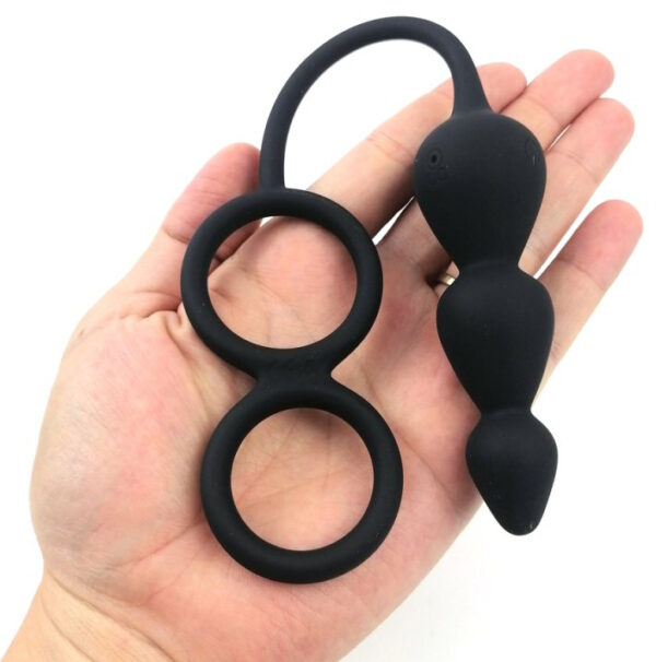 Ballstretcher-Plug Vibrant Trikon 9.5 x 3cm – Image 7