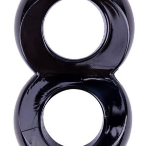 Ballstretcher souple Duo Cock Noir