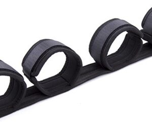 Barre avec Menottes Spreader Nylon noir