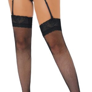 Bas Net Lace Noirs