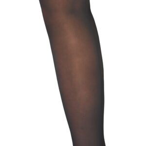 Bas Toucher satin Noirs