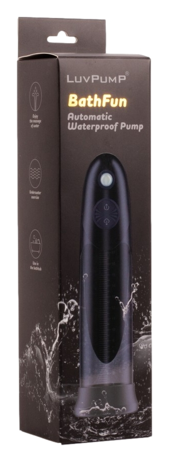Pompe à pénis automatique Bathfun 19 x 6.3cm – Image 2