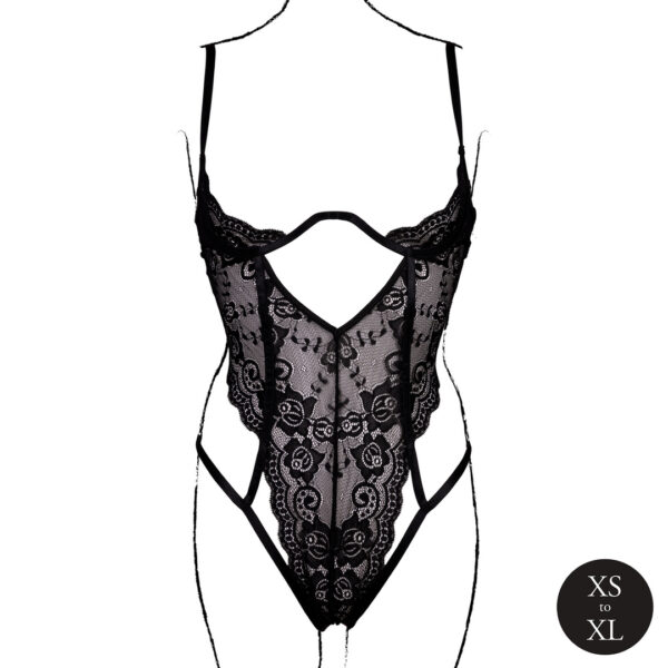 Body Dentelle Sandra Noir – Image 5