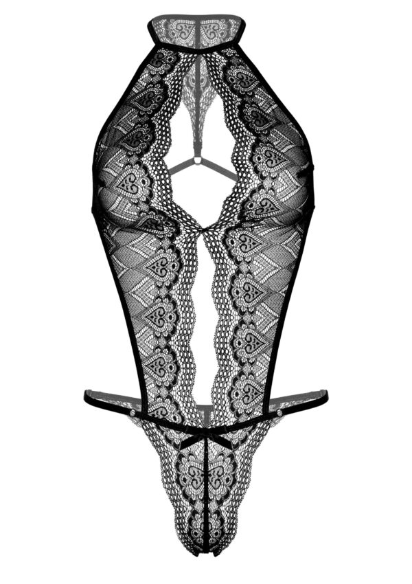 Body Spicy Heart Lace Noir – Image 7
