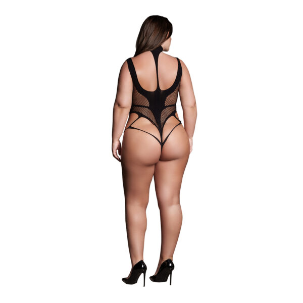 Body String Échancré Grande Taille Cyllene Noir – Image 5