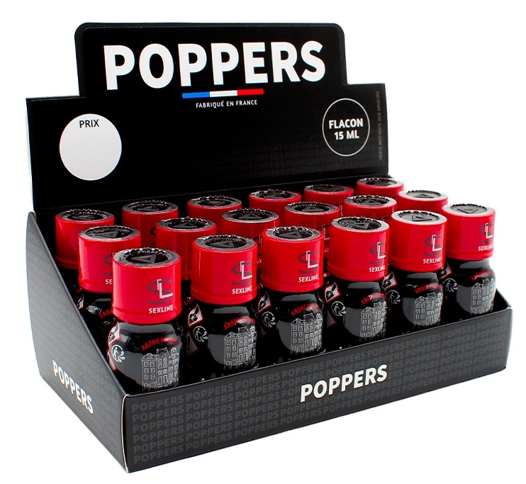 Boîte Présentoir Amsterdam Extra Puissant 15ml x18