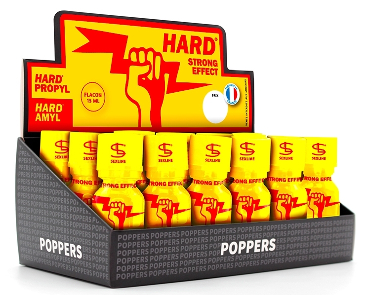 Boîte Présentoir Hard Propyle 15ml x18