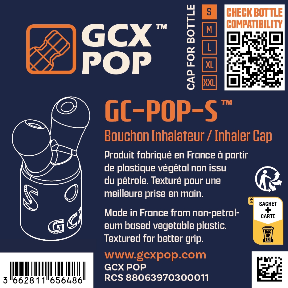 Bouchon Diffuseur précis d'Arôme GC-POP™ Taille S – Image 4