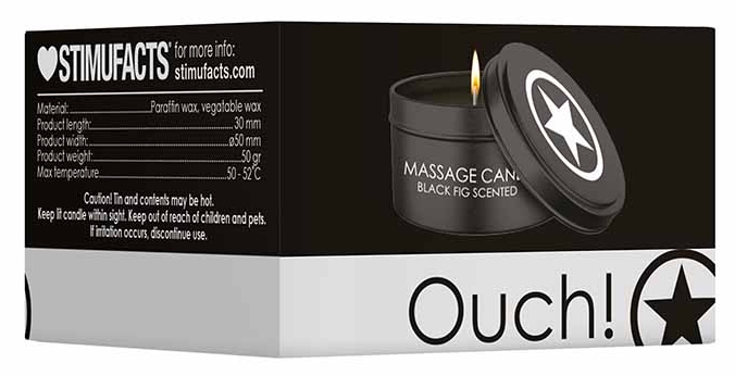 Bougie Candle Star Figue Noire 50g – Image 2