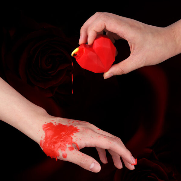 Bougie Sm Heartlow Rouge – Image 2