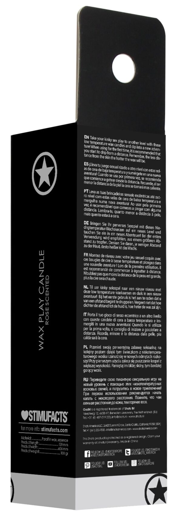 Bougie Sm Wax Parfum Rose – Image 5