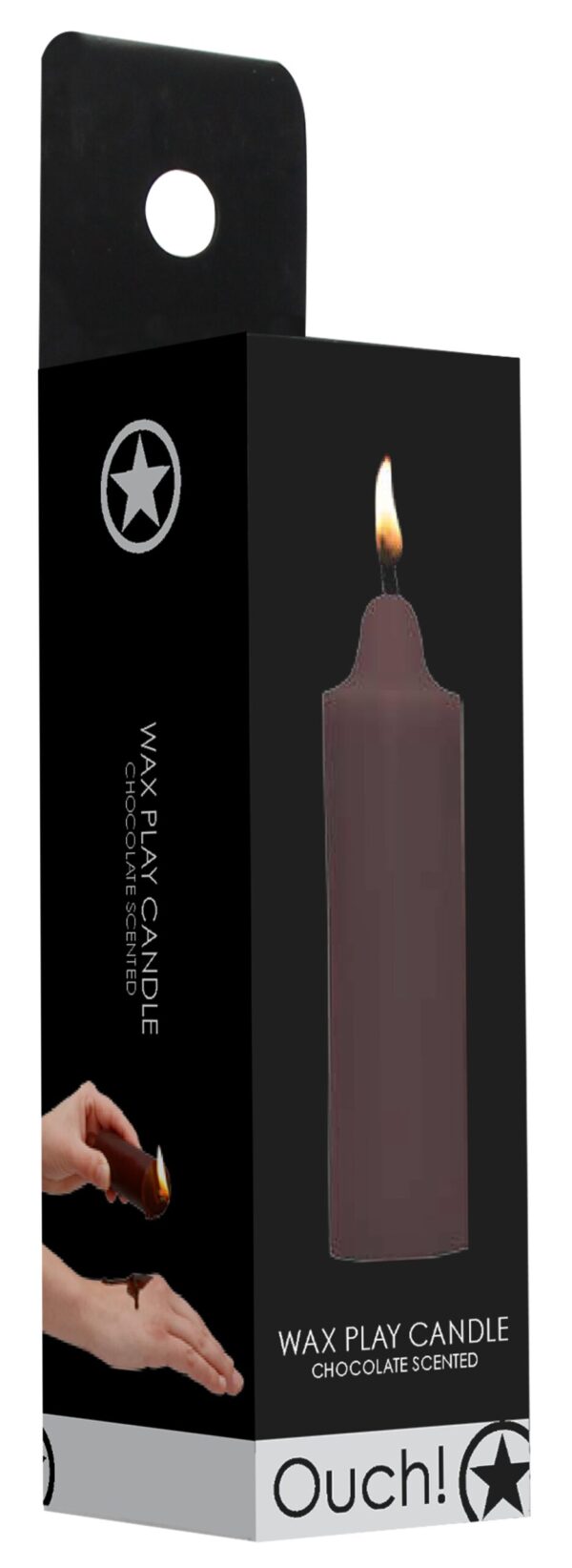 Bougie Wax avec Arôme Chocolat 12cm – Image 2