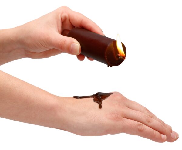 Bougie Wax avec Arôme Chocolat 12cm – Image 3