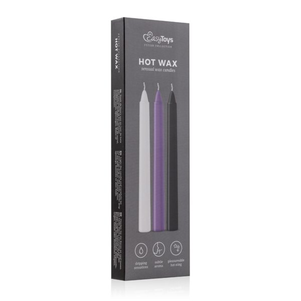 Bougies sensuelles Hot Wax 17cm – Image 2