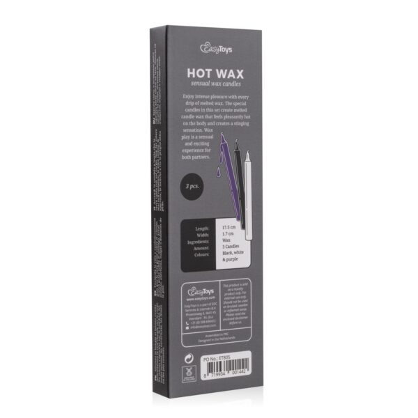 Bougies sensuelles Hot Wax 17cm – Image 4