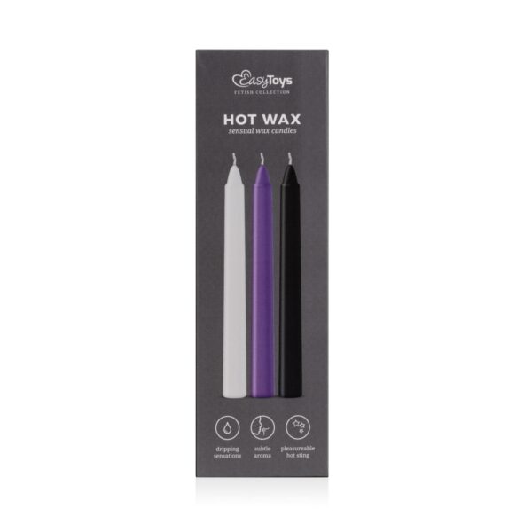 Bougies sensuelles Hot Wax 17cm – Image 5