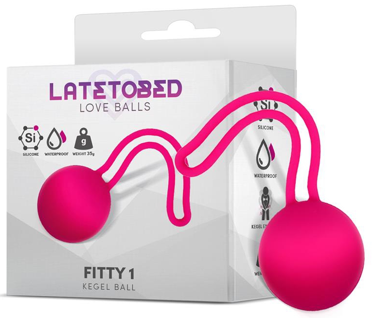 Boule de Kegel Fitty 1 Rose 3.4cm - Poids 35gr – Image 3