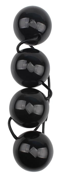 Boules anales Rubicon L 35 x 6cm Noires – Image 3