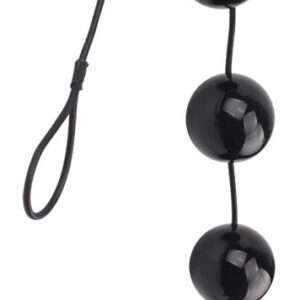 Boules anales Rubicon L 35 x 6cm Noires