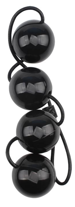 Boules anales Rubicon M 32 x 5cm Noires – Image 3