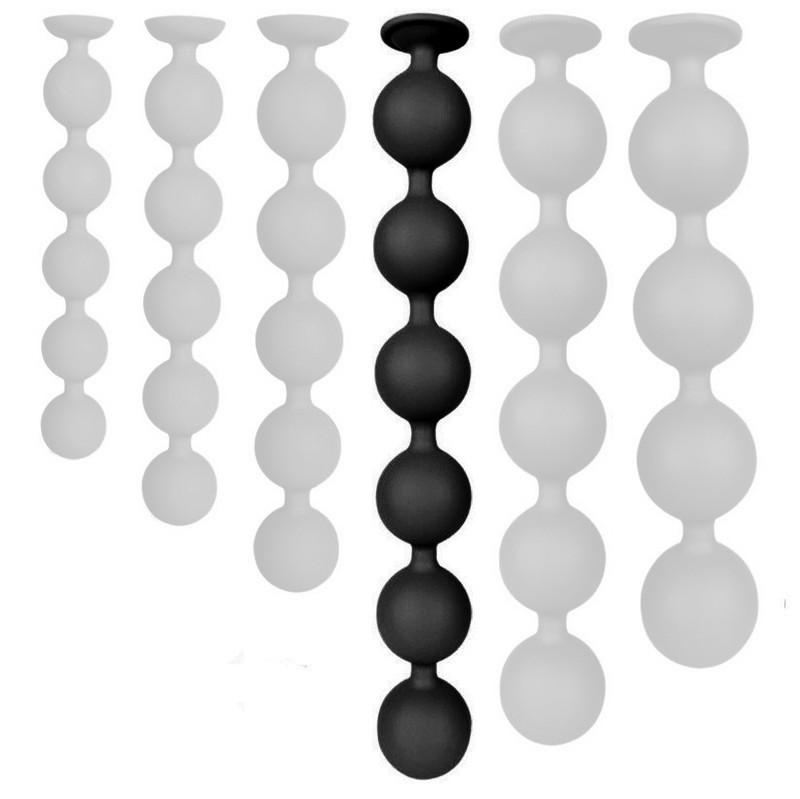 Boules Bulby Butt XL 50 x 6.7 cm Noires