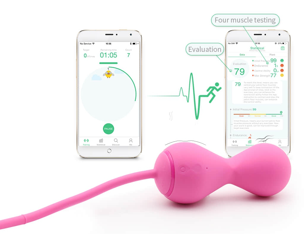 Boules de geisha connectées Kegel Master 8 x 3.4 cm – Image 11