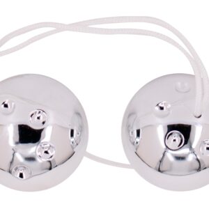 Boules de Geisha Duo Balls Silver