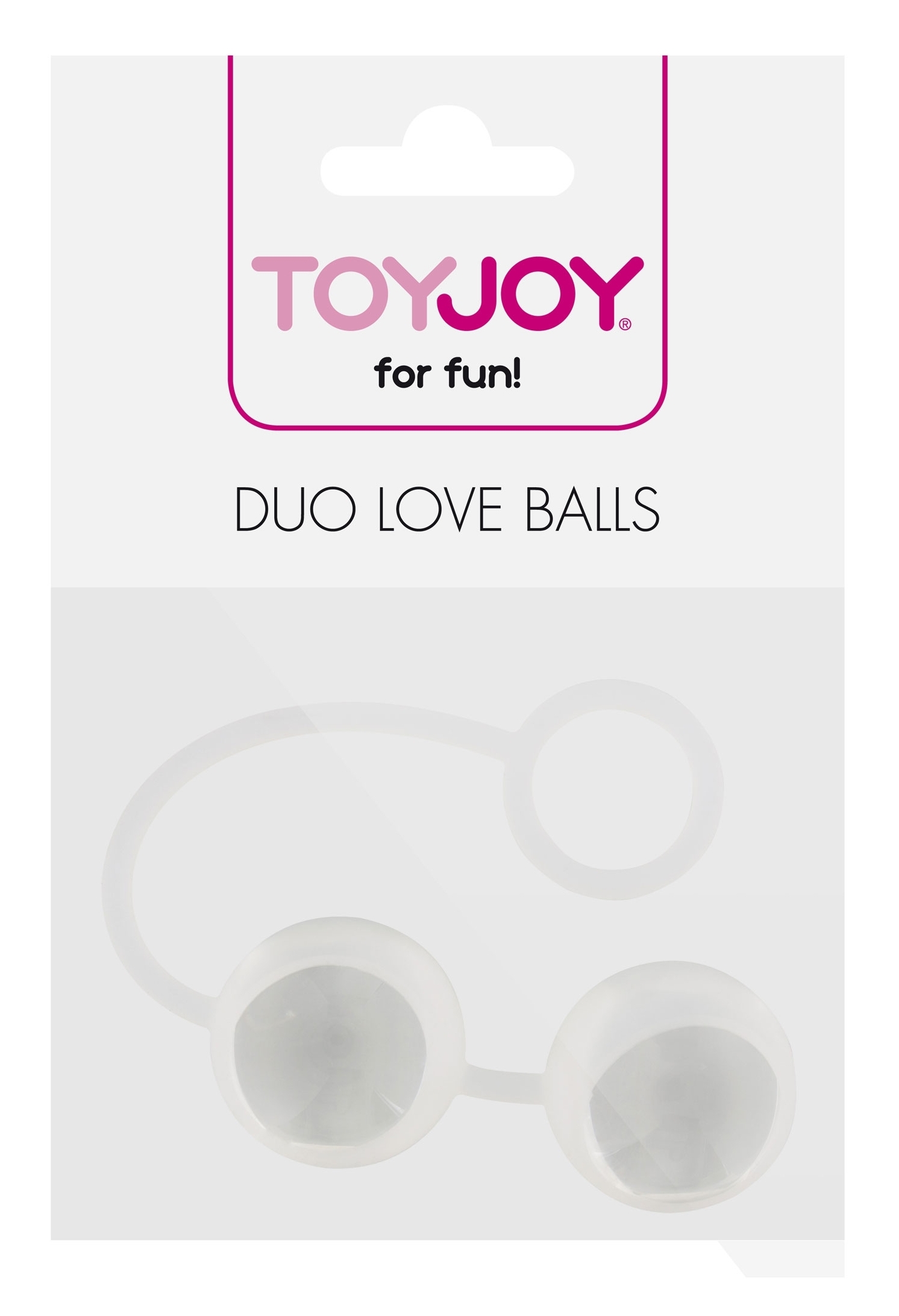 Boules de Geisha en verre Duo Love 2.6cm Transparentes – Image 2