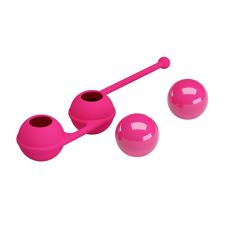 Boules de Geisha Tighten Up III Pretty Love 8.5 x 3.4cm Rose – Image 2