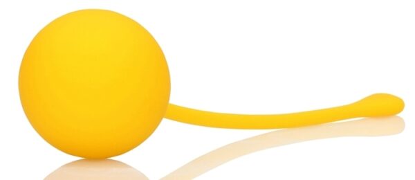 Boules de Kegel en silicone Balls Training Jaunes – Image 3