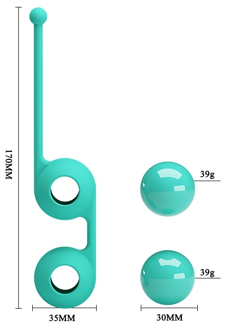 Boules Kegel Tighten Up III Turquoise – Image 6