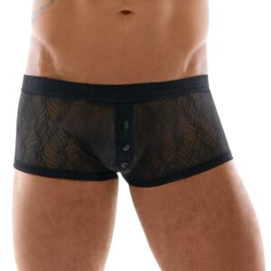 Boxer avec boutons Tunio Noir