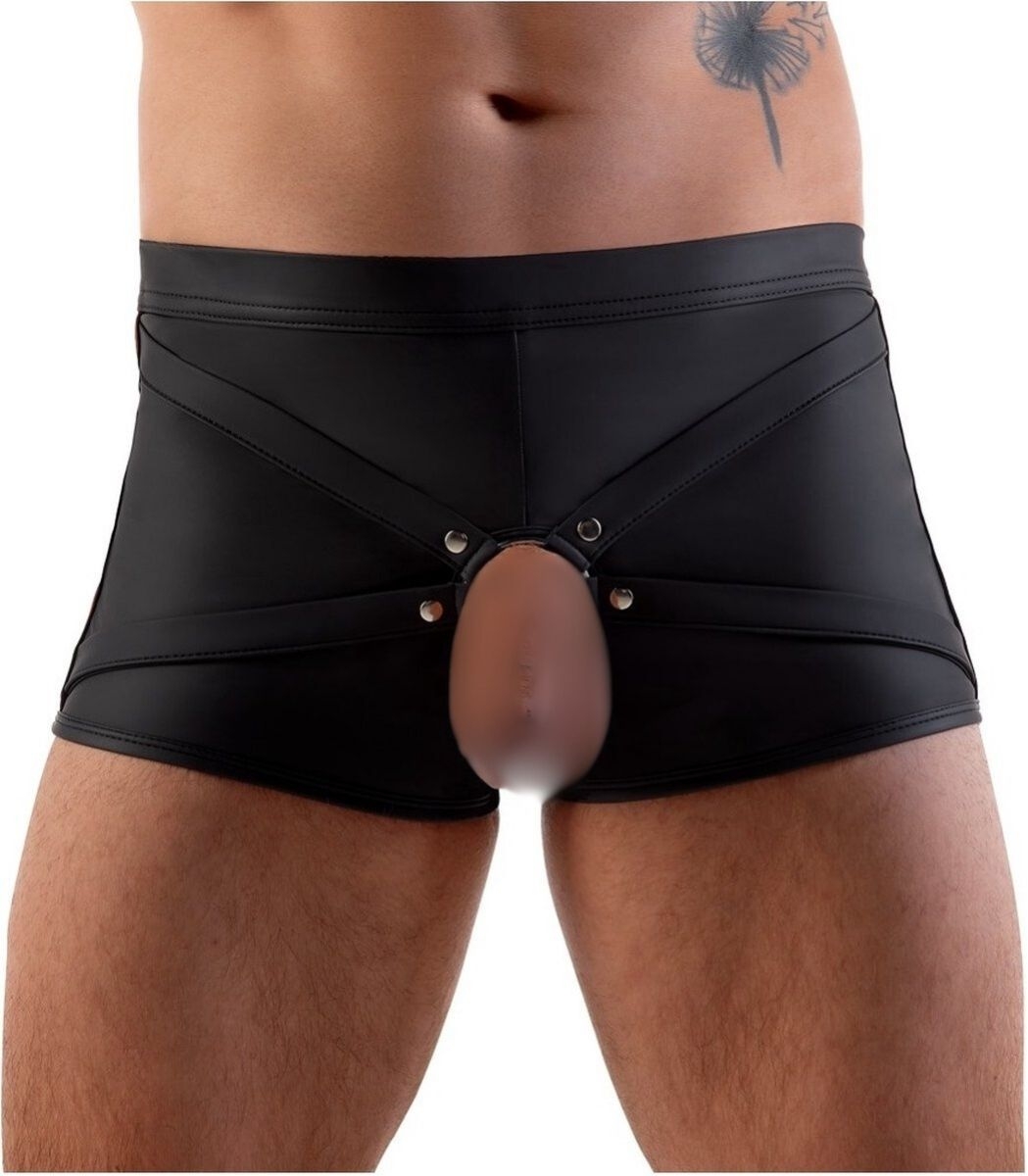 Boxer avec cockring RINGO Noir