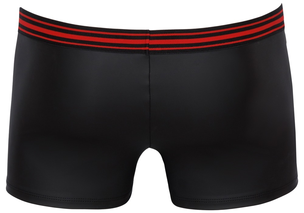 Boxer avec zip Tillio Noir-Rouge – Image 6