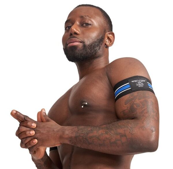 Brassards Biceps Urban Club Bleu x2 – Image 9