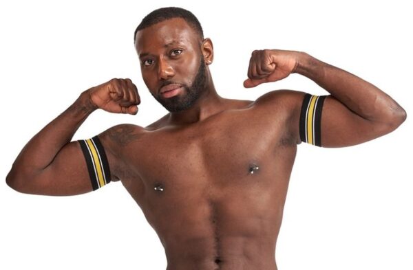 Brassards Biceps Urban Club Jaune x2 – Image 5