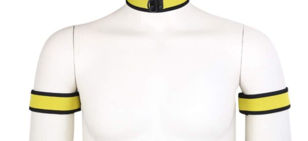 Brassards PUPPY Néoprène Jaune – Image 2