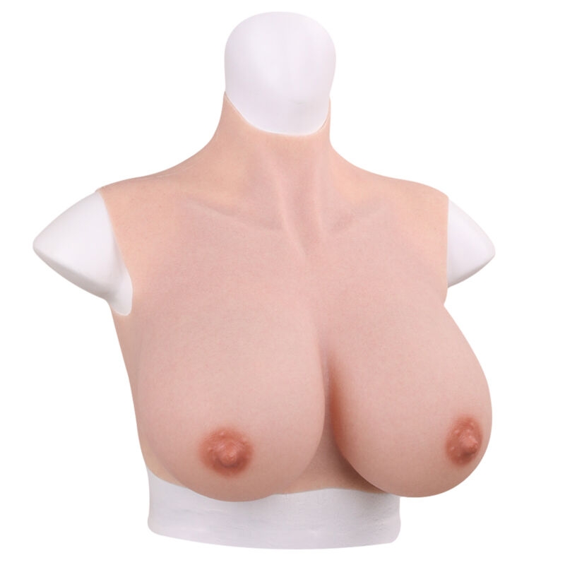 Buste Seins réalistes Coton Col haut Bonnet G – Image 4