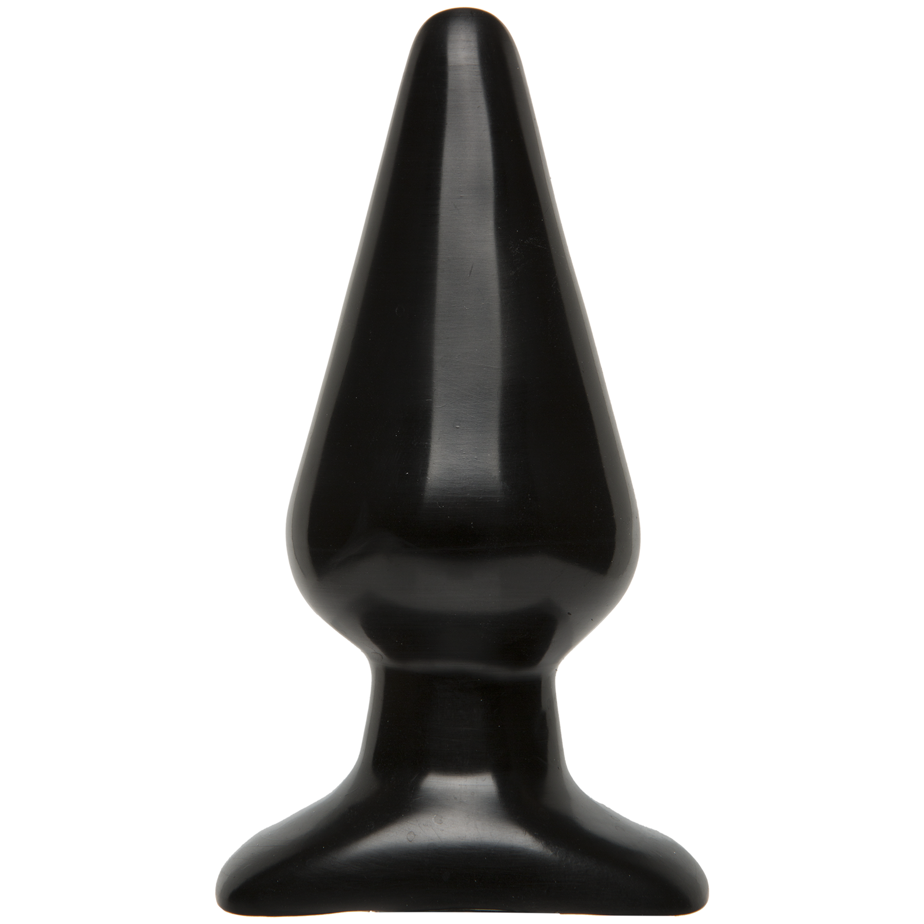 Butt Plug Smooth 12 x 6 cm Noir