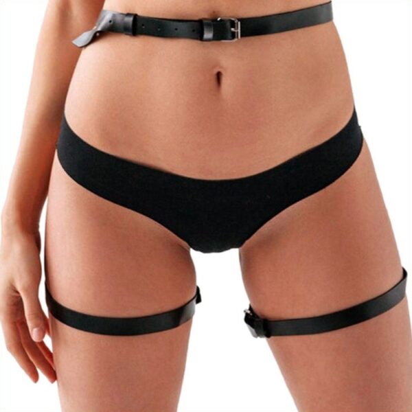 Harnais Cuisses Fesses BUTTERFLY Noir – Image 2