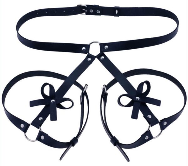Harnais Cuisses Fesses BUTTERFLY Noir – Image 3