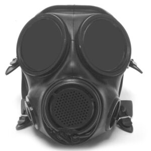 Cache Oeil pour masque à gaz x2 - Diamètre 90mm