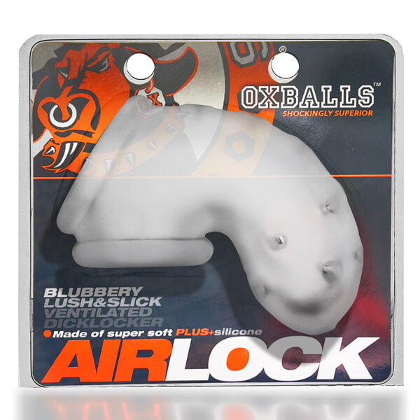 Cage de chasteté Airlock 10 x 2.5 cm Transparente – Image 2