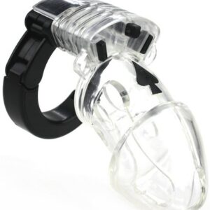 Cage de chasteté ajustable 10 x 3.5cm Transparente