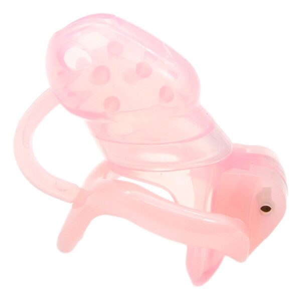 Cage de chasteté avec picots Barby 9 x 3.1cm Rose – Image 2