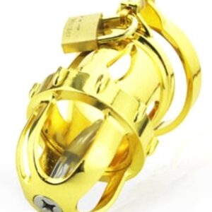 Cage de chasteté avec tige d'urètre Kinger 7 x 3.4cm - Tige 4.5cm