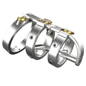 Cage de chasteté avec Tige Full Mechanic 6.5 x 3.5cm